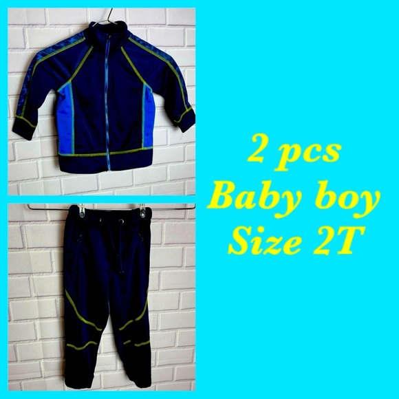 Cat & Jack Other - Cat & Jack blue Toddler 2pcs  Outfit/ boys size 2T